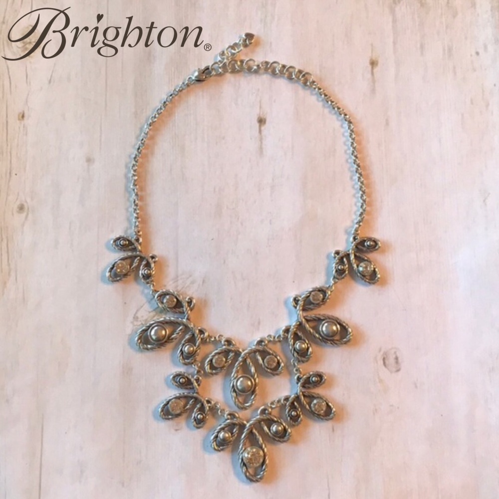 Brighton Scroll Crystal Mckinney Necklace